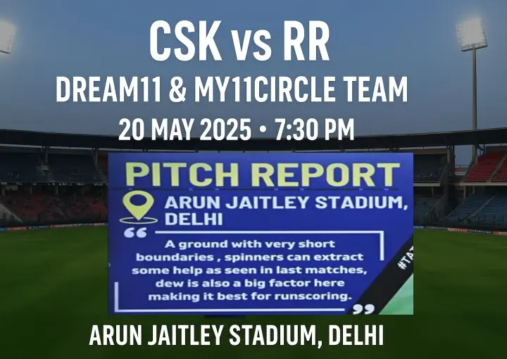 ipl-20-5-2025-csk-vs-rr-dream11-my11circle-team-analysis