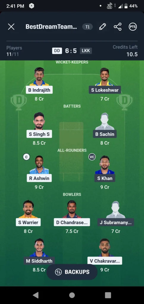 tnpl-2025-dd-vs-lkk-dream11-prediction-05-june